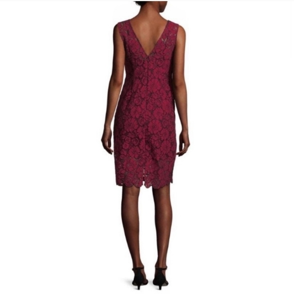 NWT Plum Lace Dress - Picture 4 of 4